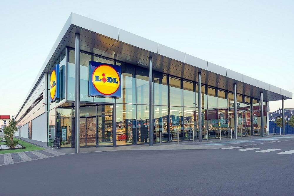 Lidl de la avenida Miguel de Cervantes en Murcia
